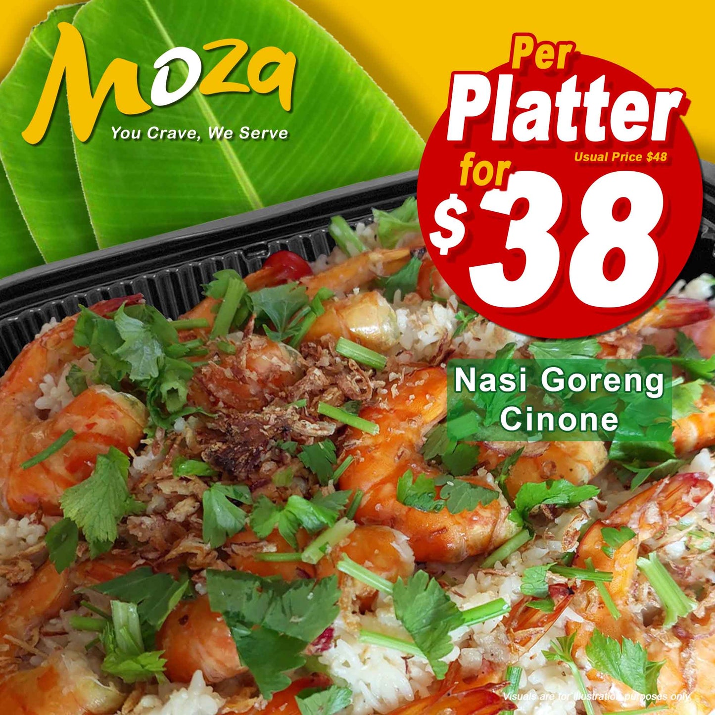Nasi Goreng Cinone (Platter)