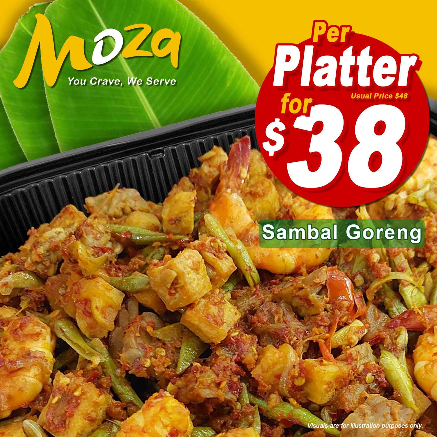 Sambal Goreng (Platter)