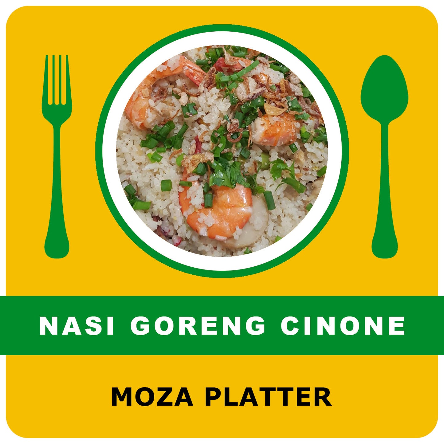 Nasi Goreng Cinone (Platter)