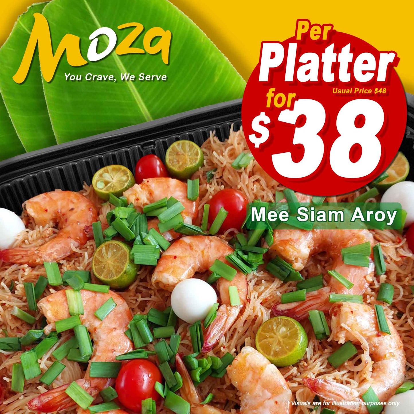 Mee Siam Aroy (Platter)