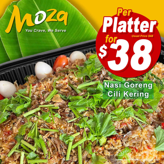 Nasi Goreng Cili Kering (Platter)
