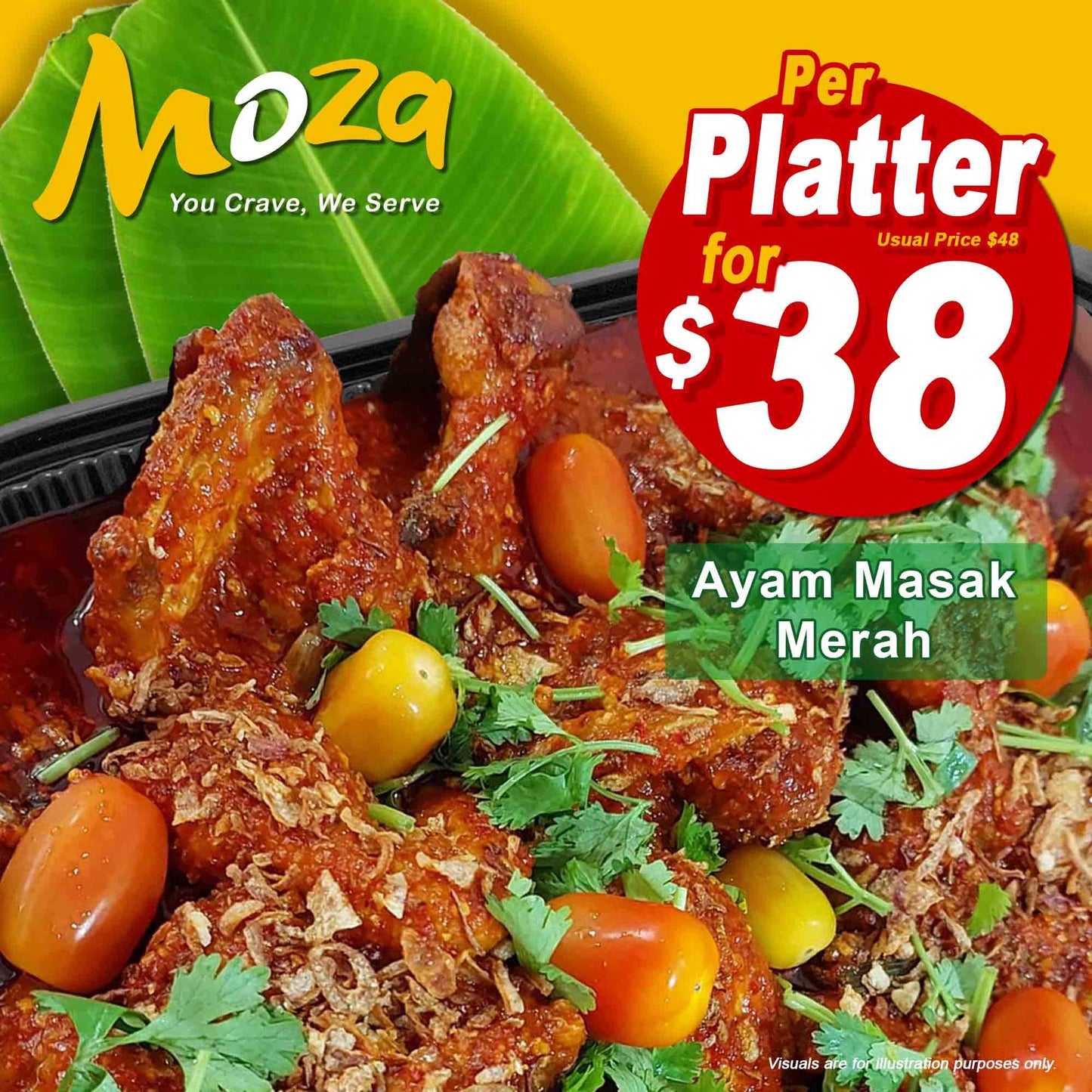 Ayam Masak Merah (Platter)